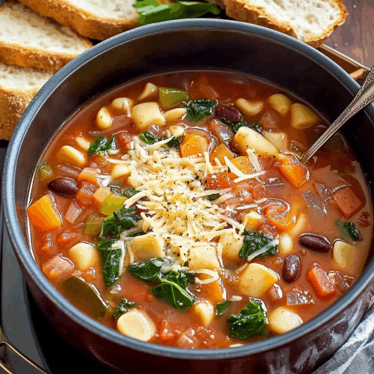 Easy Recipes: Hearty Minestrone Soup