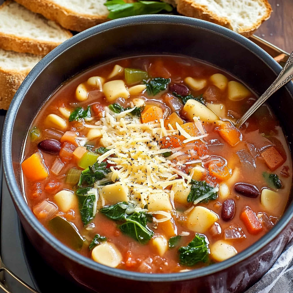 Easy Recipes: Hearty Minestrone Soup