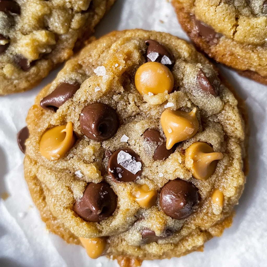 Best Ever Butterscotch Chocolate Chip Cookies (with Sea Salt)