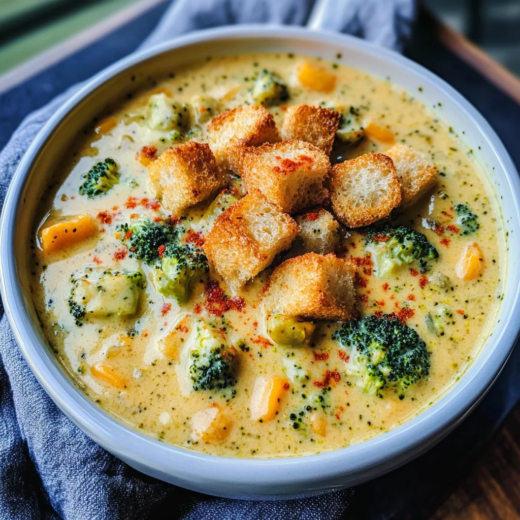 Broccoli Cheddar Soup