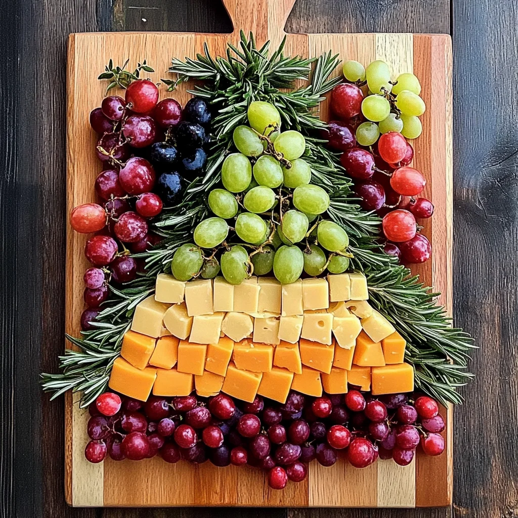 Christmas Tree Shaped Charcuterie Board