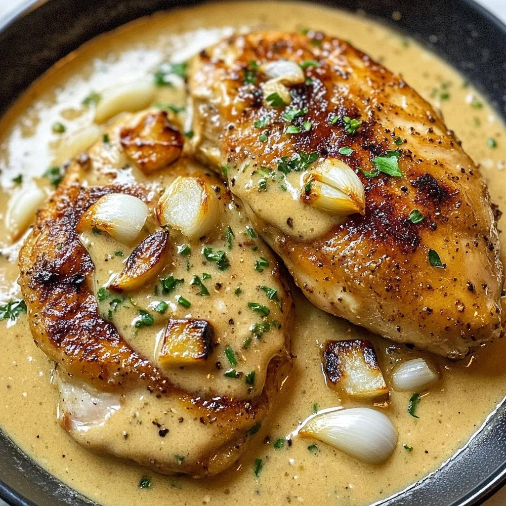 Creamy Garlic Chicken