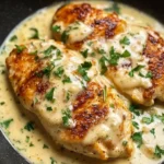 Creamy Garlic Parmesan Chicken Breast
