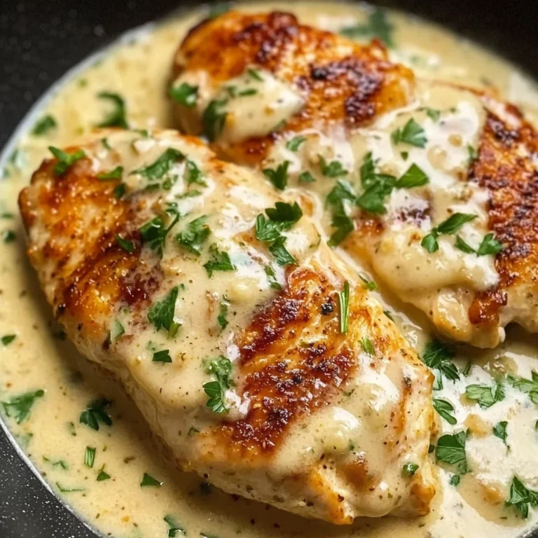 Creamy Garlic Parmesan Chicken Breast