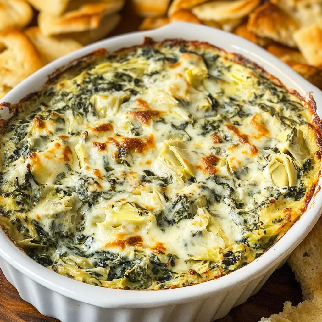 Creamy Spinach Artichoke Dip
