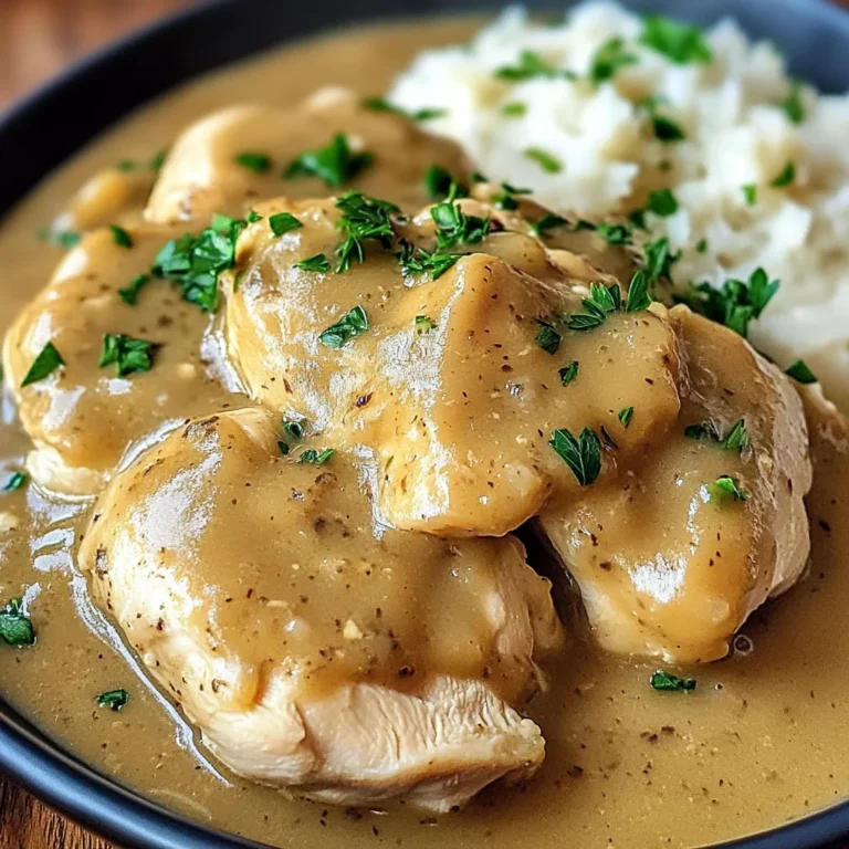 Crockpot Chicken and Gravy