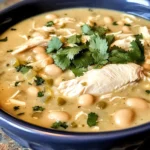 Crockpot Creamy White Chicken Chili