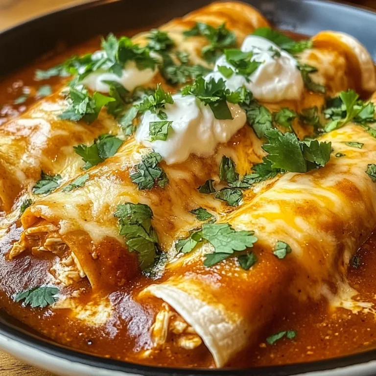 Delicious Chicken Enchiladas