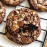 Easy Chocolate Chocolate Chip Cookies