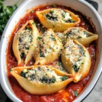 Easy Christmas Stuffed Shells Recipe