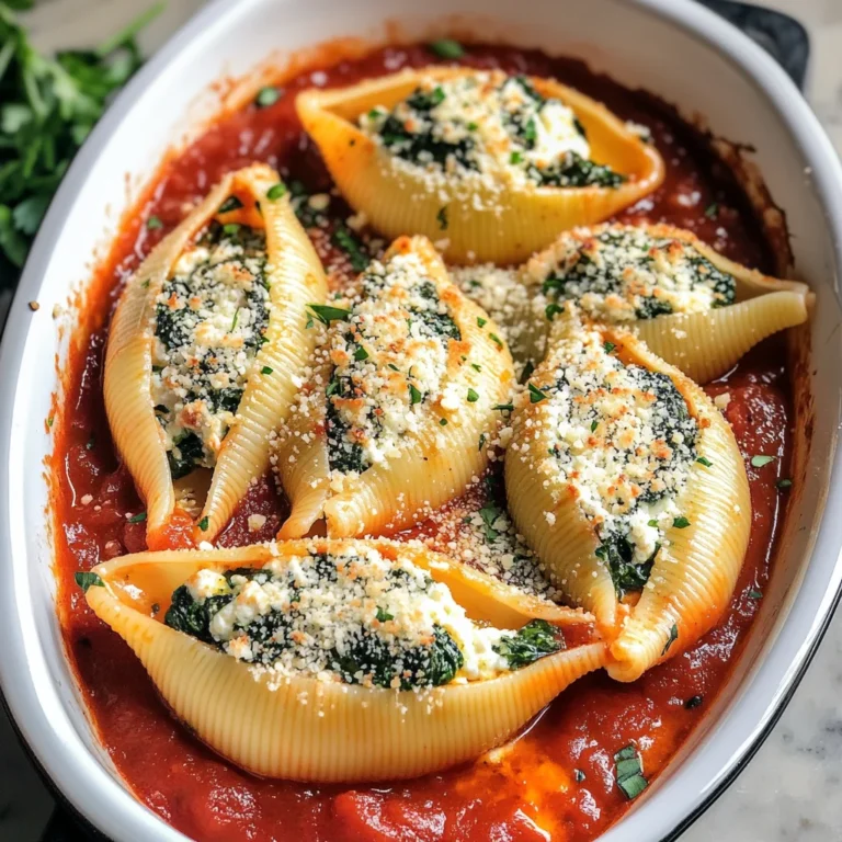 Easy Christmas Stuffed Shells Recipe