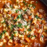 Hearty Pasta Fagioli Soup
