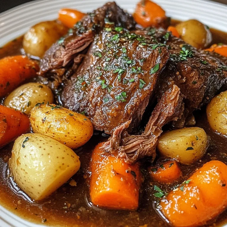 How To Make 5-Star Pot Roast Slow Cooker Fast & Easy