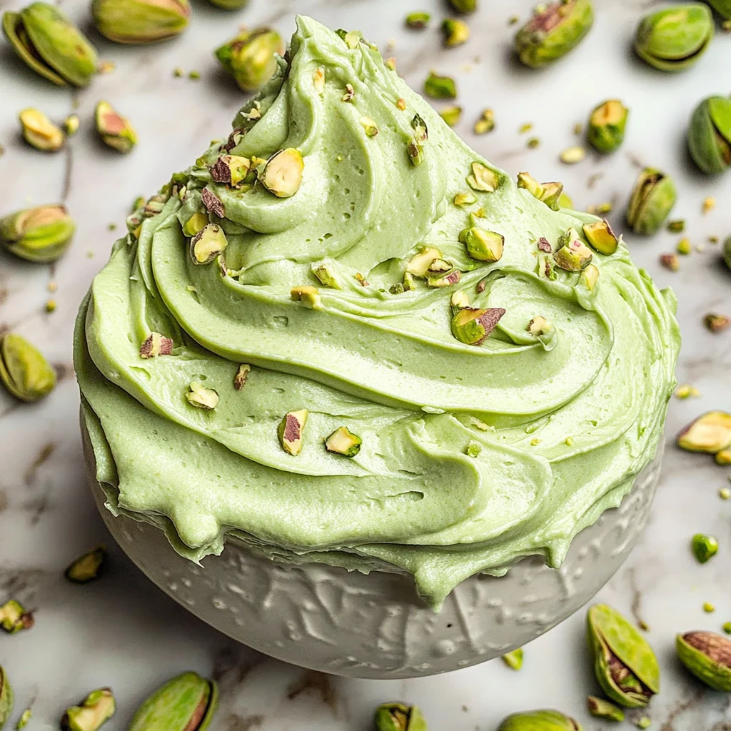 How to Make Pistachio Buttercream Frosting (video)