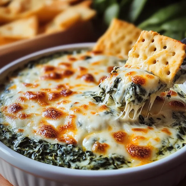 Irresistible Hot Spinach Dip Recipe