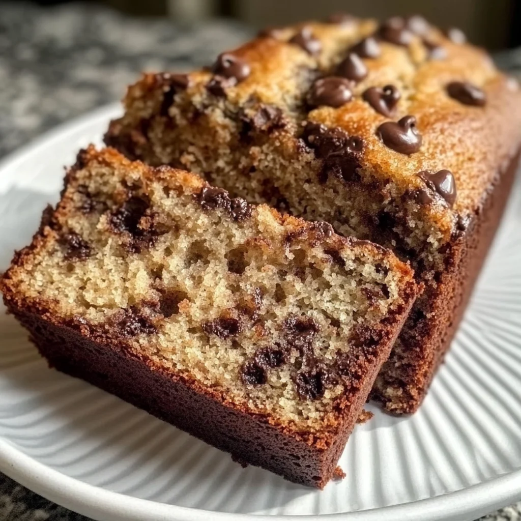 Irresistible Super Moist Chocolate Chip Banana Bread