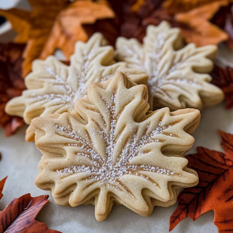 Maple Leaf Cream Cookies