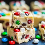 Marshmallow M&M Fudge: A Fun and Festive No-Bake Treat