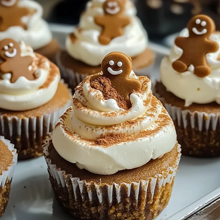 No-Bake Gingerbread Cheesecake Cups Recipe