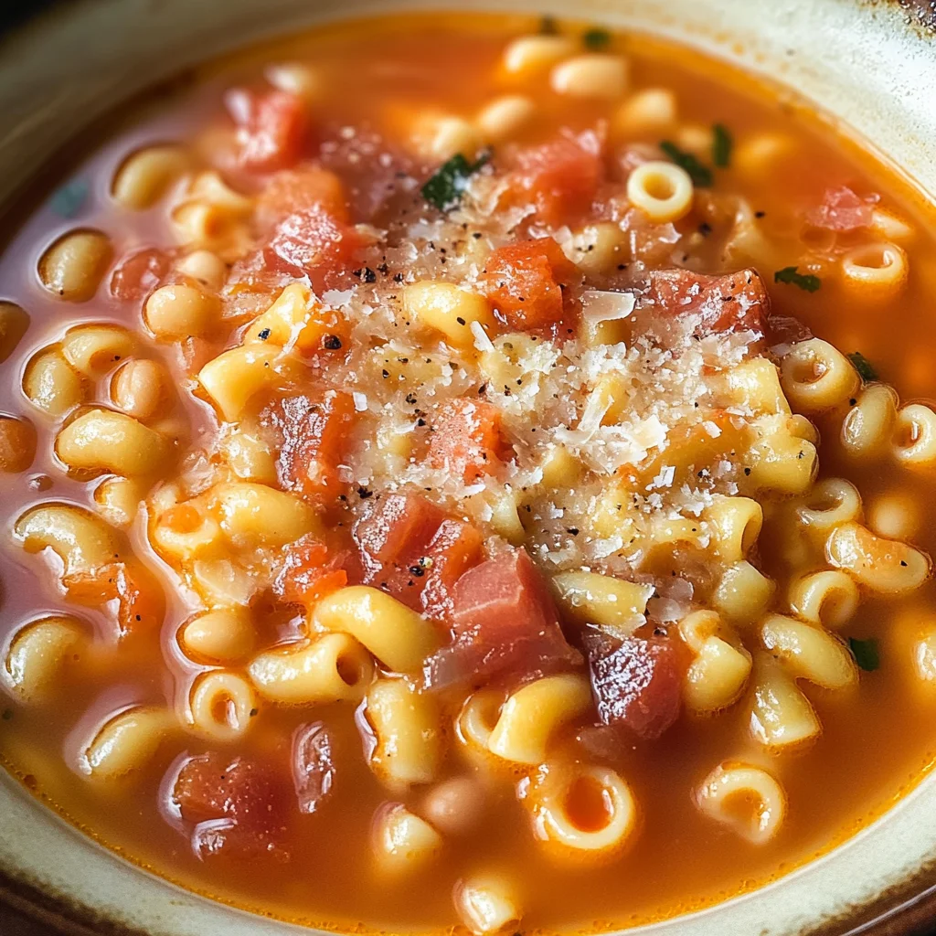 Nona's Authentic Pasta Fagioli Soup