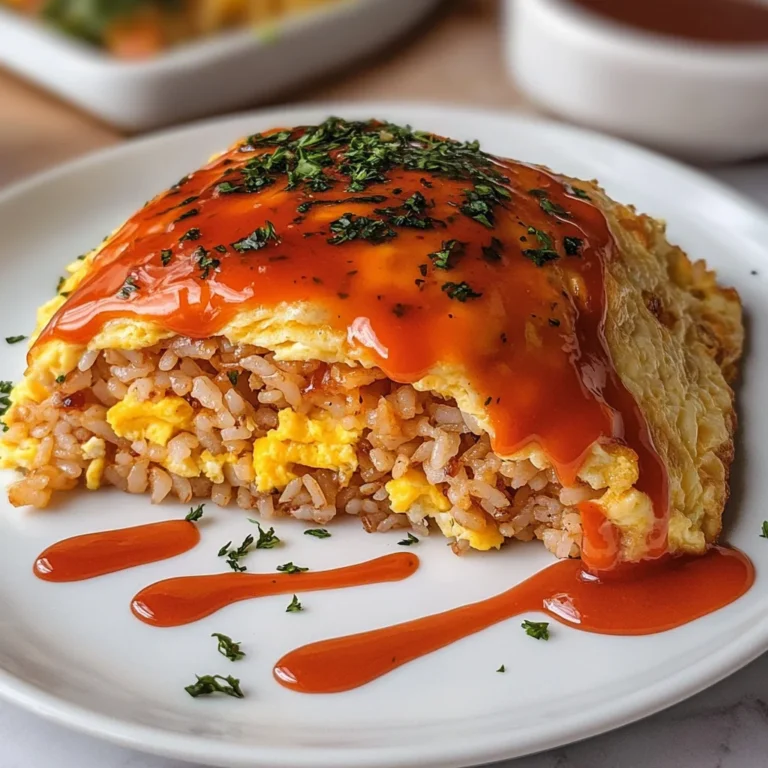 Omurice (Japanese Rice Omelet)