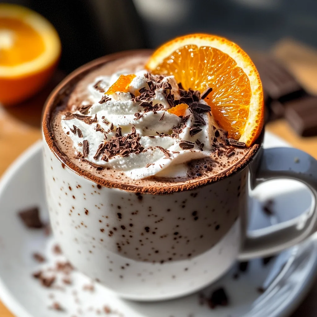 Orange Hot Chocolate