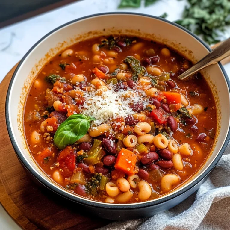 Pasta e Fagioli Soup Recipe