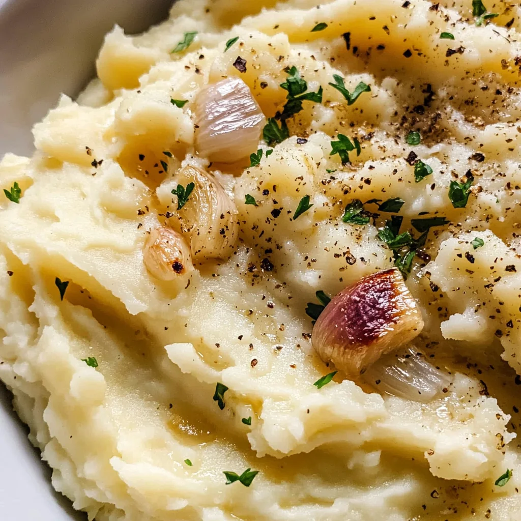 Roasted Garlic Mashed Potatoes