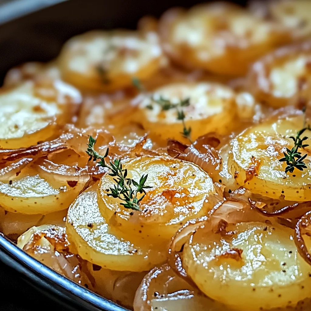 Savory French Onion Potato Bake