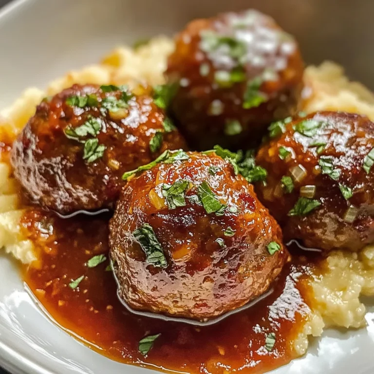 Savory Meatloaf Meatballs