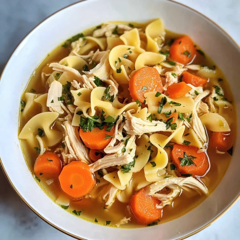 Slow Cooker Chicken Noodle Soup