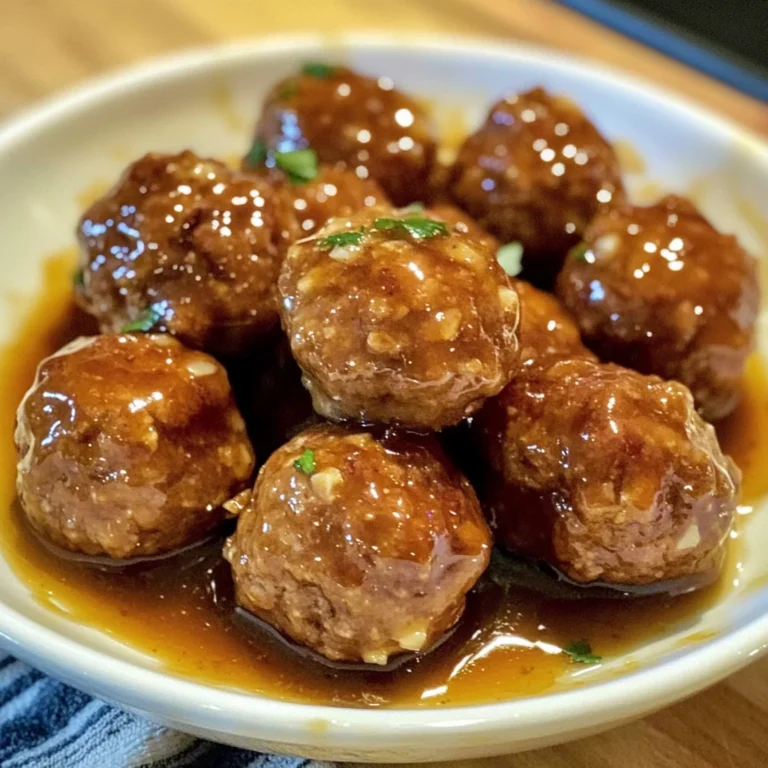 Slow Cooker Honey Garlic Meatballs