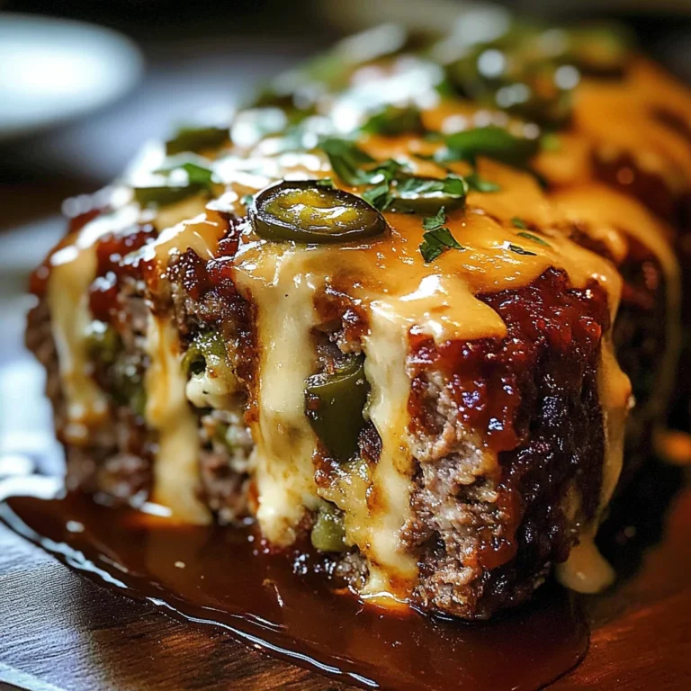 Smoky Jalapeño Popper Meatloaf: A Flavorful Twist on a Classic Dish