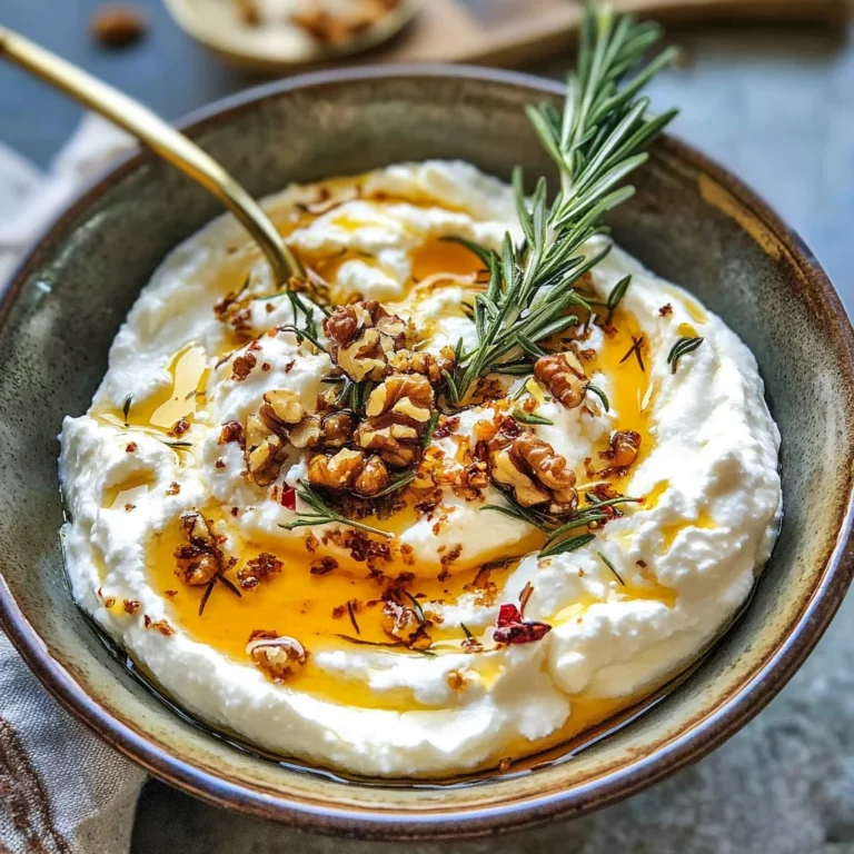 Spicy Ricotta Dip with Hot Honey
