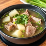 Taiwanese beef Rib and Daikon Soup