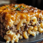 The BEST Mac and Cheese Meatloaf Casserole