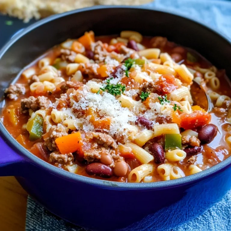 Weight Watchers Pasta Fagioli