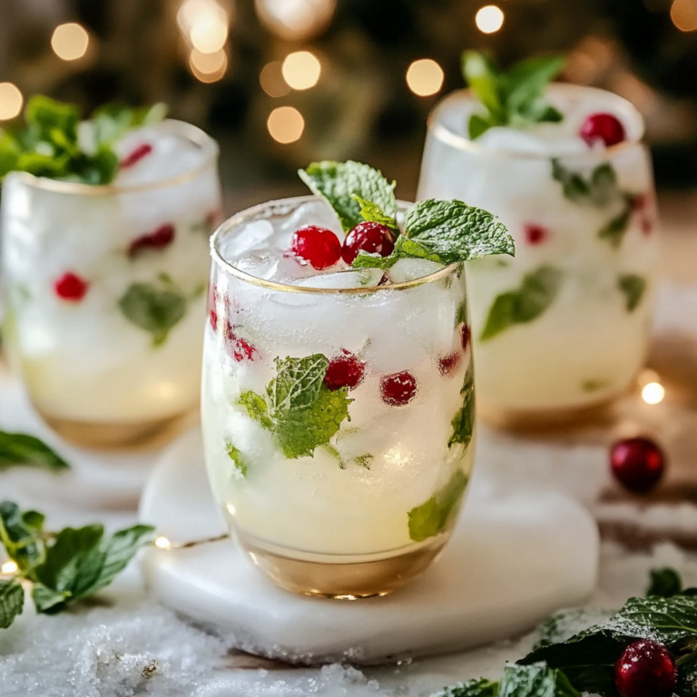 White special occasion Mojitos