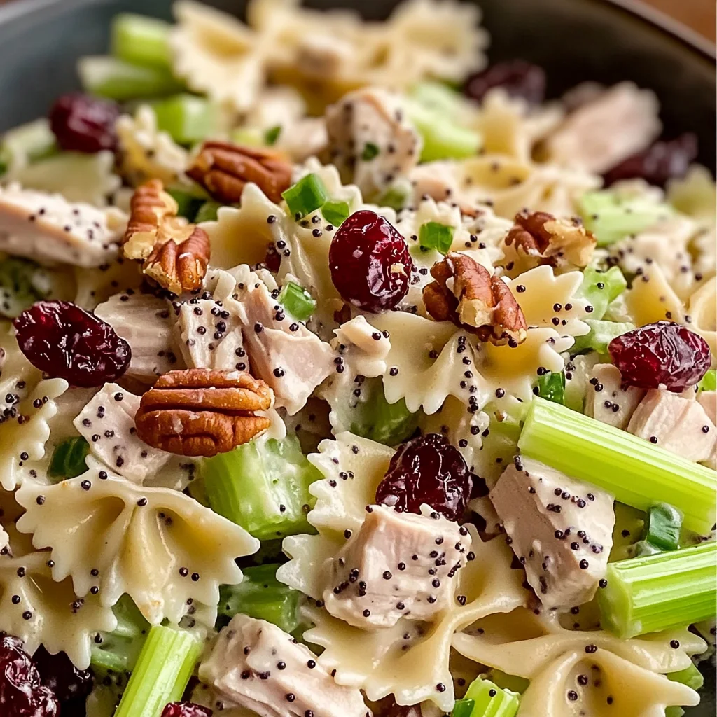 Bow-Tie Cranberry Pasta Salad