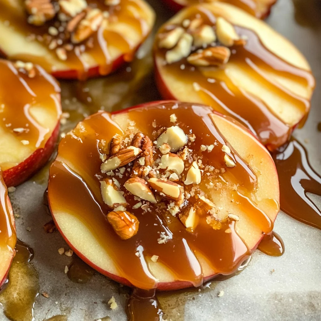 Caramel Apple Slices