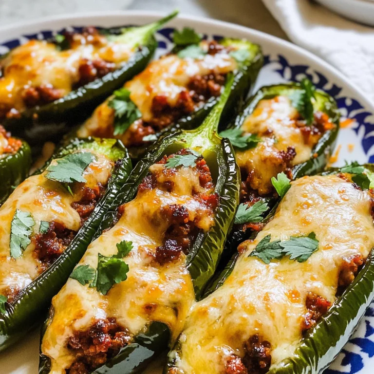 Cheese and Chorizo Stuffed Jalapeños