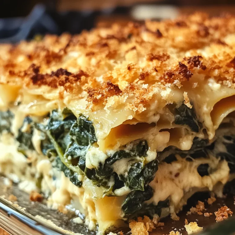 Cheesy Italian Spinach Bake