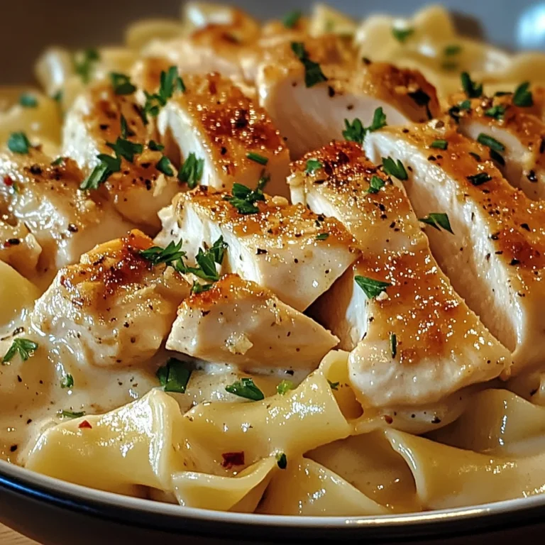 Chicken Buttered Noodles
