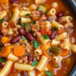 Copycat Pasta e Fagioli Soup Dutch Oven Recipe
