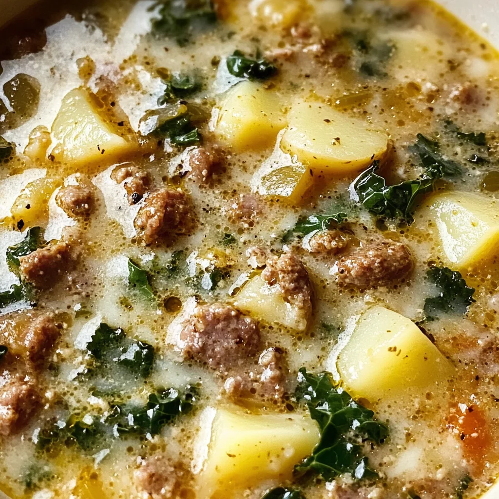 Cozy Italian Sausage and Potato Soup – Easy & Hearty! Recipe