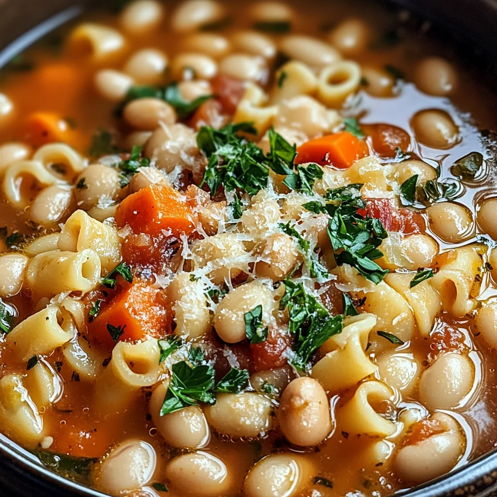 Cozy Pasta e Fagioli Soup Recipe