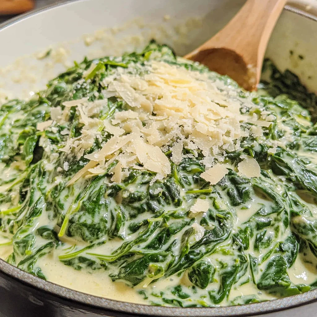 Creamed Spinach Recipe
