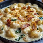 Creamy Crack Chicken Gnocchi