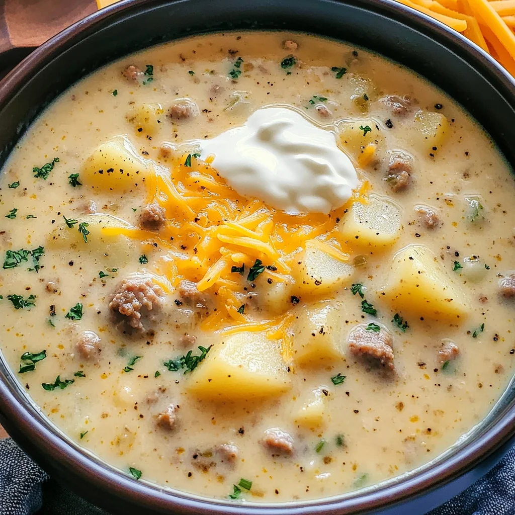 Creamy Sausage Potato Soup for Cozy Family Nights