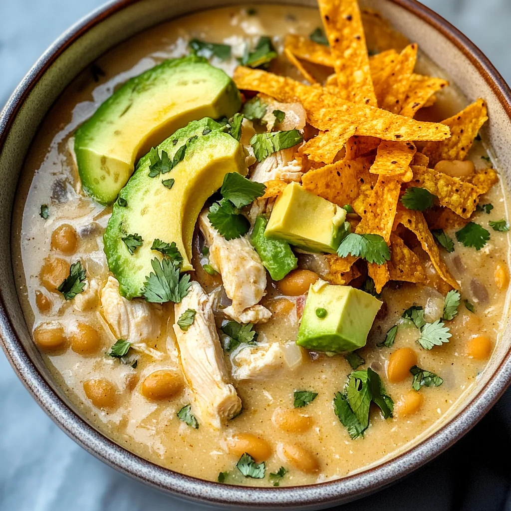 Creamy White Chicken Chili